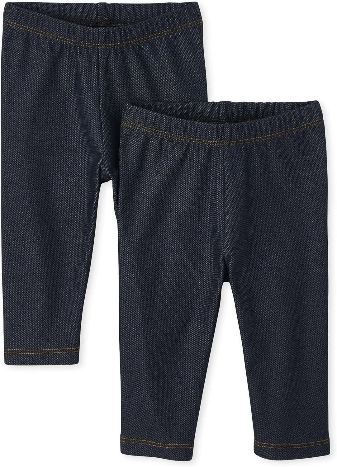 ست دوتایی لگینگ کاپری طرح جین بچه‌گانه مناسب کودکان