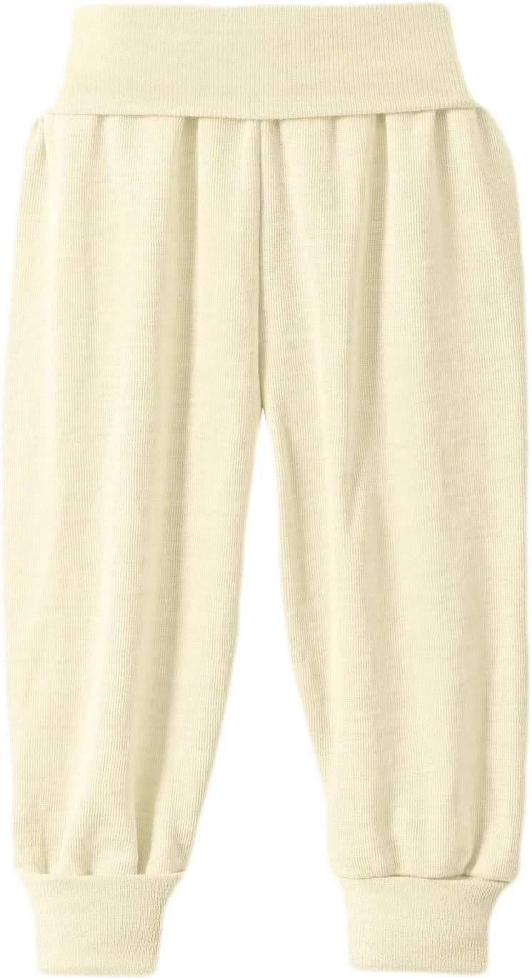 شلوار نوزادی Engel، با کمر نرم، پشم مرینوس ارگانیک و ابریشم