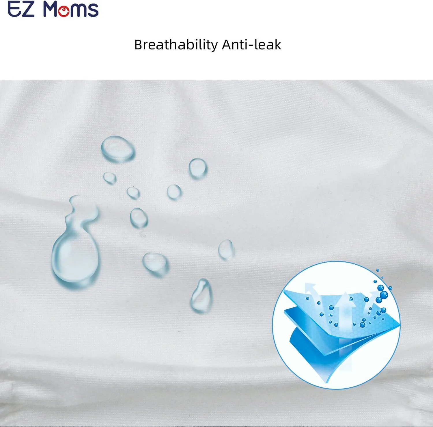 ست ۴ عددی روکش پوشک نرم کودک EZ Moms برای دختران، شورت پلاستیکی، روکش پوشک شنای قابل استفاده مجدد، شورت لاستیکی قابل حمل برای کودکان نوپا با دستمال مرطوب قابل شستشو، لباس زیر لاستیکی سایز 5T برای کودکان نوپا پسر و دختر