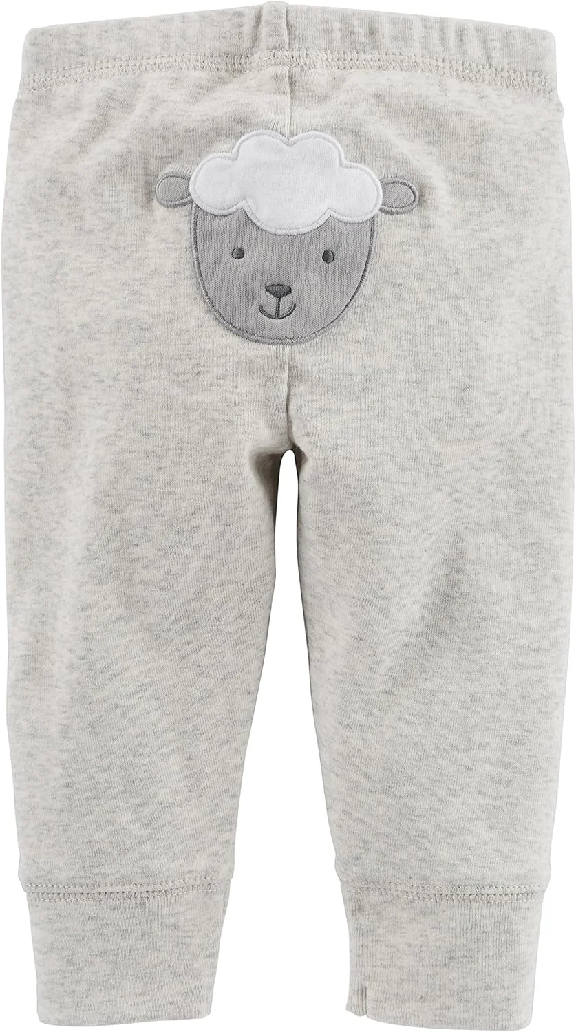 ست لباس نوزادی 6 تکه شامل بادی آستین کوتاه، آستین بلند و شلوار