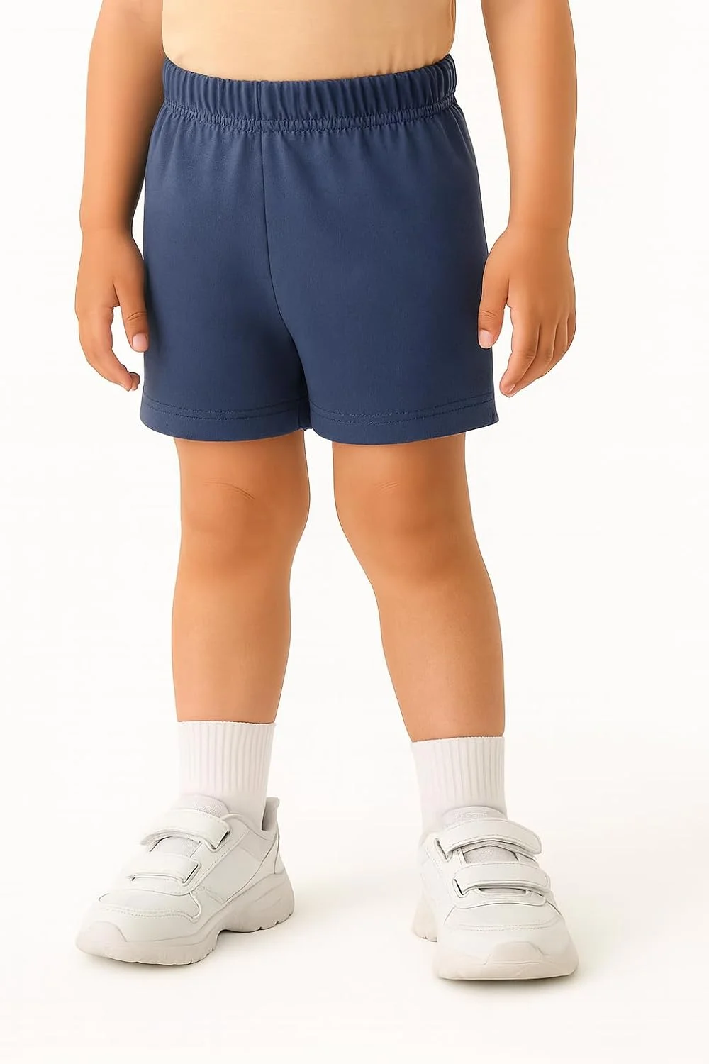 شورت نخی فوق العاده نرم کودک LUAY، مناسب نوزادان و کودکان نوپا، بسته ترکیبی شورت های لینن نخی تابستانی گشاد با کمر کشی و رنگ ثابت