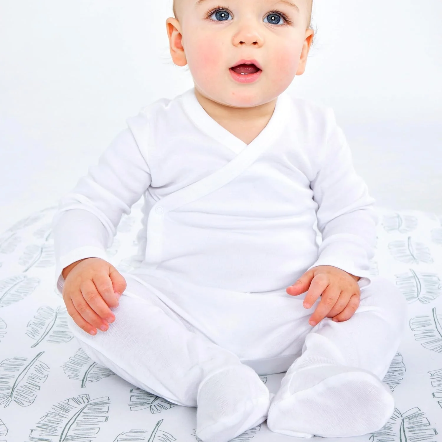 شلوار جوراب دار 2 عددی HonestBaby، تن خور راحت، پایین تنه کشی، 100% پنبه ارگانیک، مناسب نوزادان پسر، دختر، و بدون جنسیت