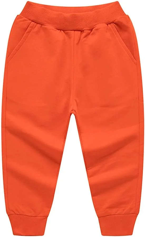 شلوار ورزشی پسرانه PTPUKE، شلوار نخی اسپرت مناسب نوزادان و کودکان