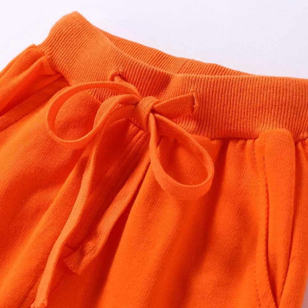 شلوار ورزشی پسرانه PTPUKE، شلوار نخی اسپرت مناسب نوزادان و کودکان