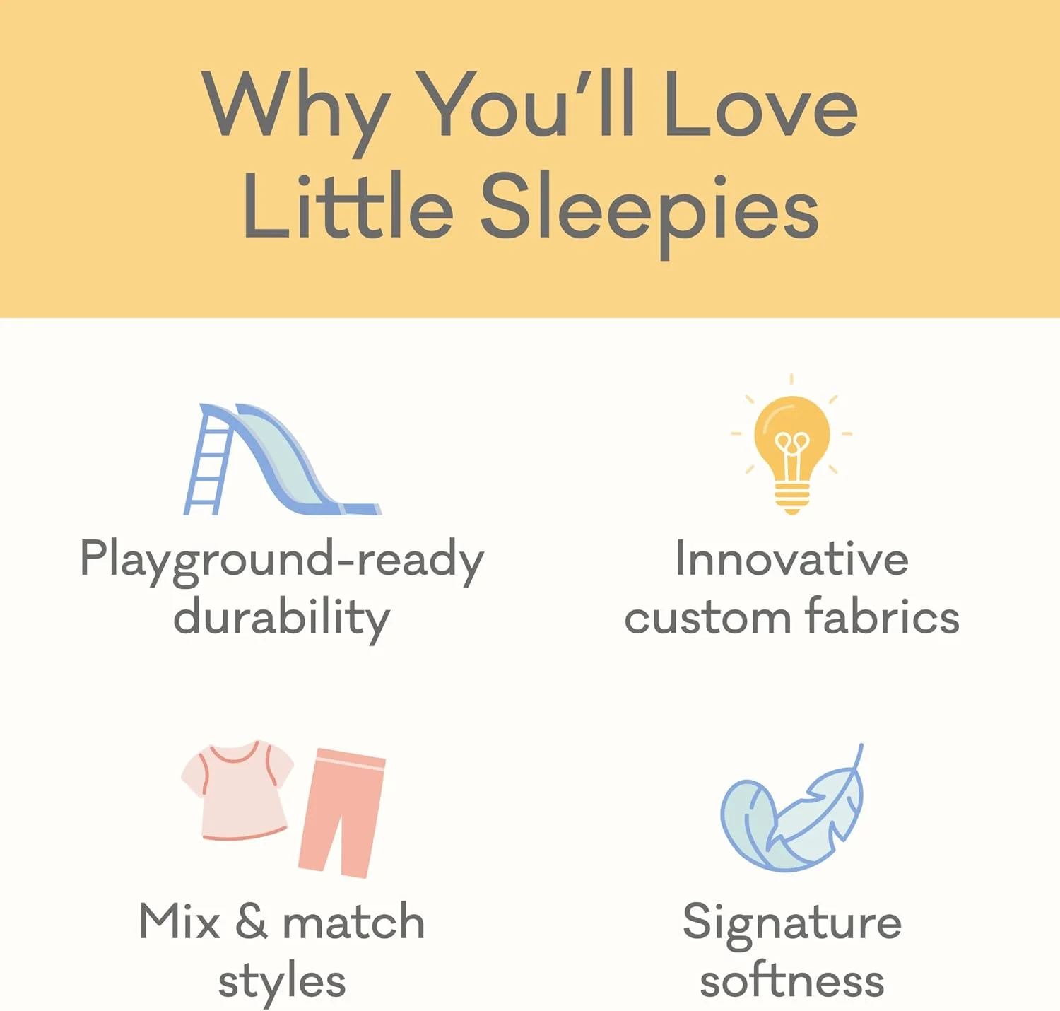 شلوارهای جاگر Little Sleepies برای پسران و دختران
