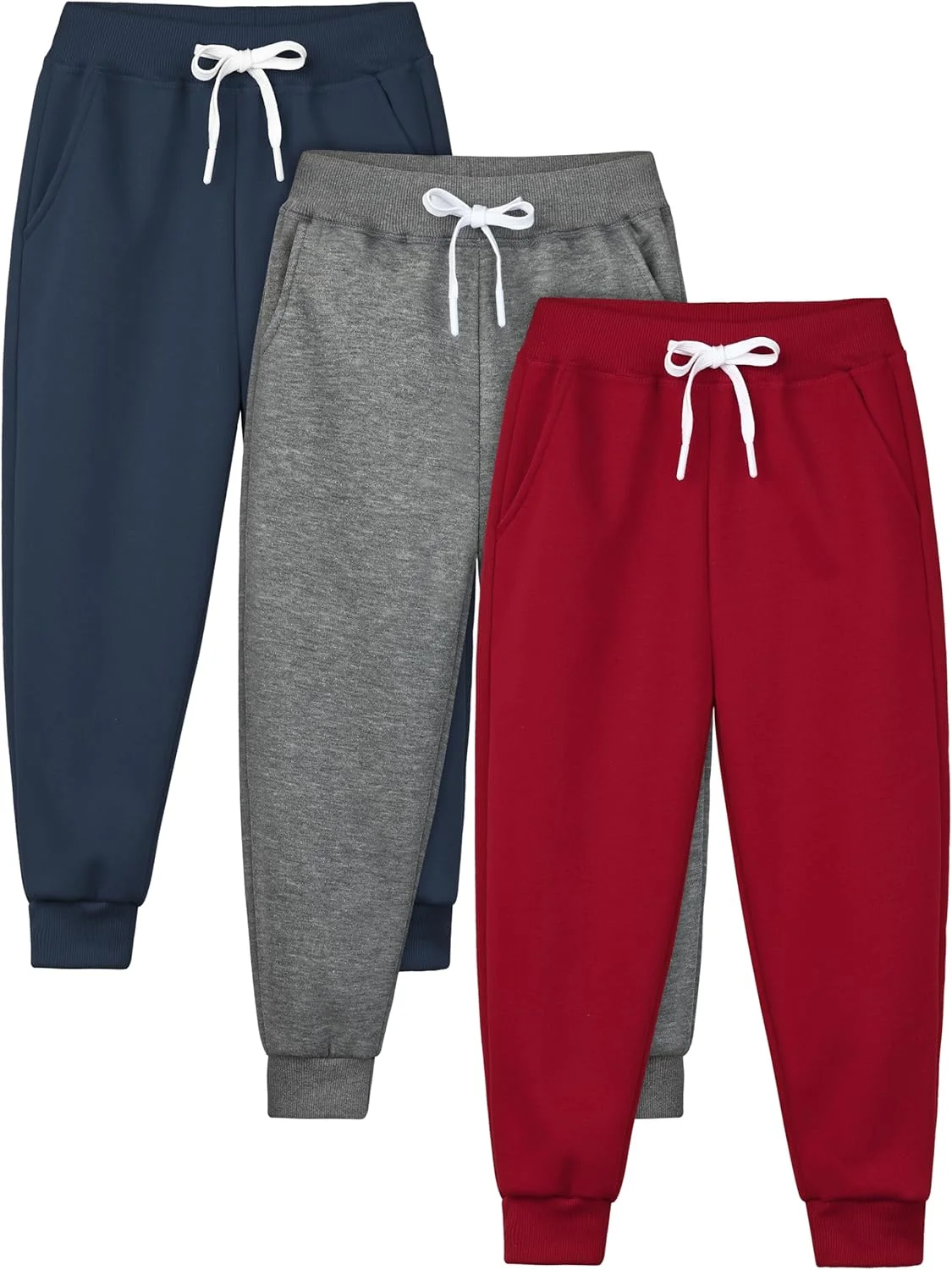 رستا ۳ عددی شلوار گرمکن پشمی پسرانه، شلوار ورزشی و راحتی مناسب کودکان و خردسالان