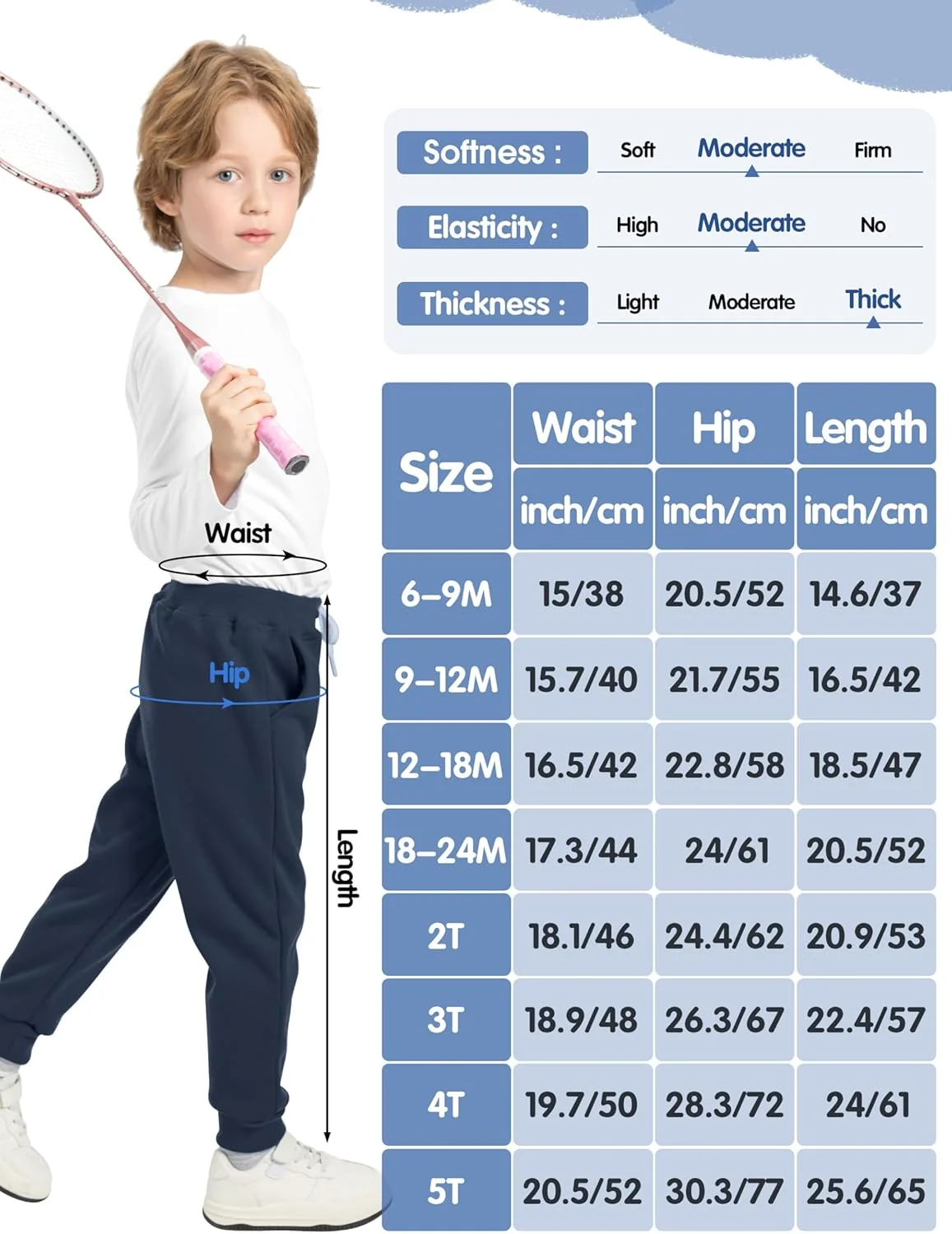 رستا ۳ عددی شلوار گرمکن پشمی پسرانه، شلوار ورزشی و راحتی مناسب کودکان و خردسالان