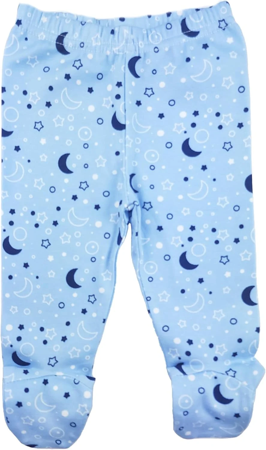 شلوار/لگینگ نوزادی 123 Bear، 100% پنبه، جوراب دار، مناسب پسران و دختران