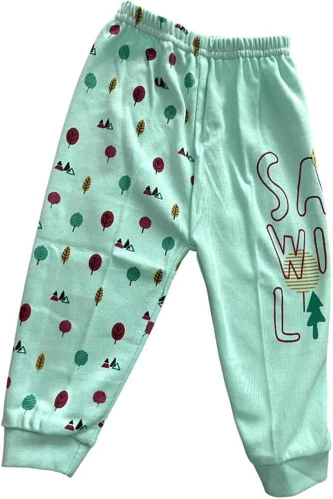 شلوار/لباس خواب نوزاد، پنبه خالص، 3 عدد در یک بسته، مناسب برای پوشک، موجود در سایز M (36 سانتی متر برای 3 ماهگی)، سایز L (38 سانتی متر برای 6 ماهگی)، سایز XL (40 سانتی متر برای 9 ماهگی)، سایز XXL (45 سانتی متر برای 12 ماهگی).