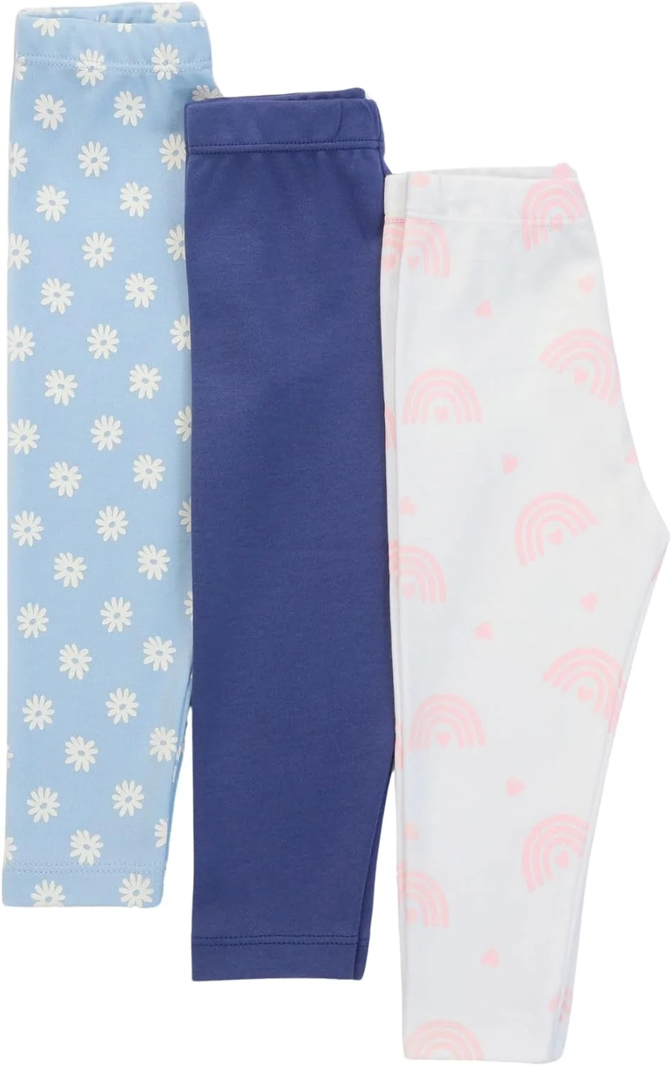 لگینگ دخترانه نوزادی نوئگو | لگینگ بلند مناسب نوزادان و کودکان نوپا (آبی و سفید)