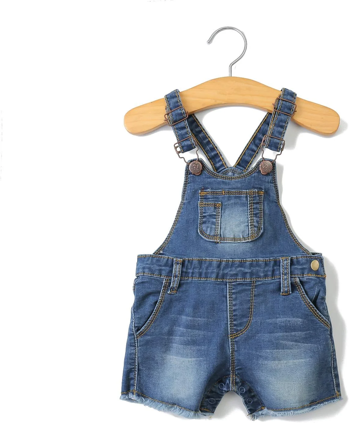 شلوارک جین بچگانه KIDSCOOL SPACE، شلوارک تابستانی بامزه برای کودکان نوپا