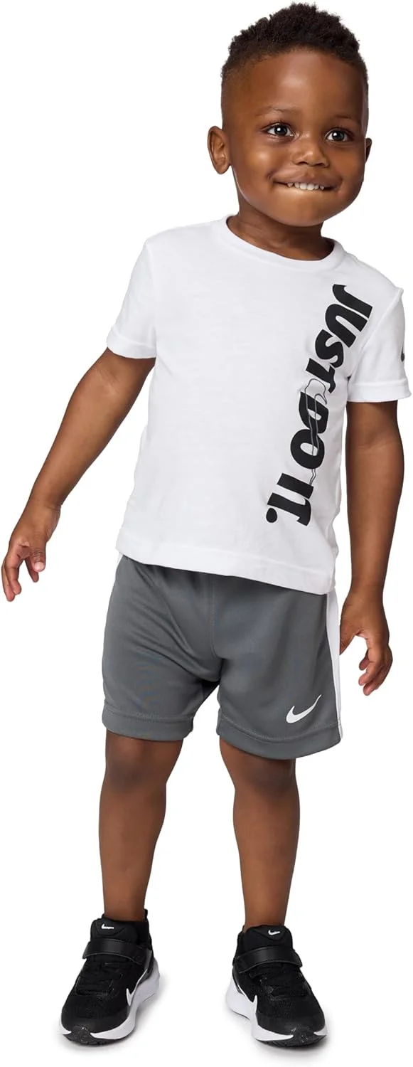 ست تی‌شرت و شلوارک پسرانه نایکی "فقط انجامش بده" 2 تکه