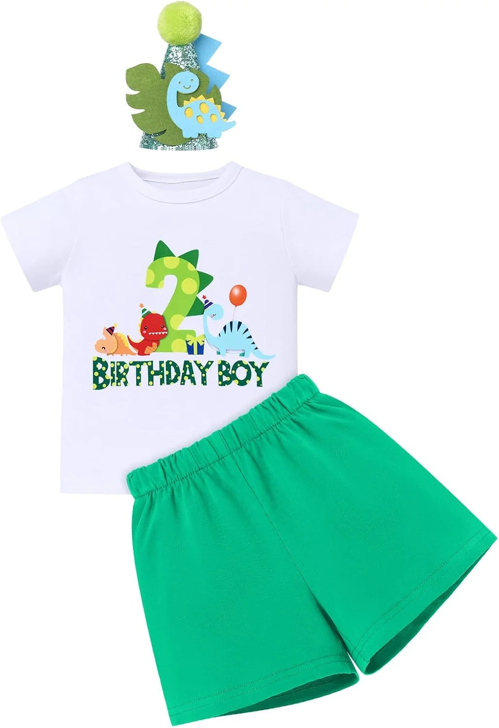 لباس تولد پسرانه طرح دایناسور