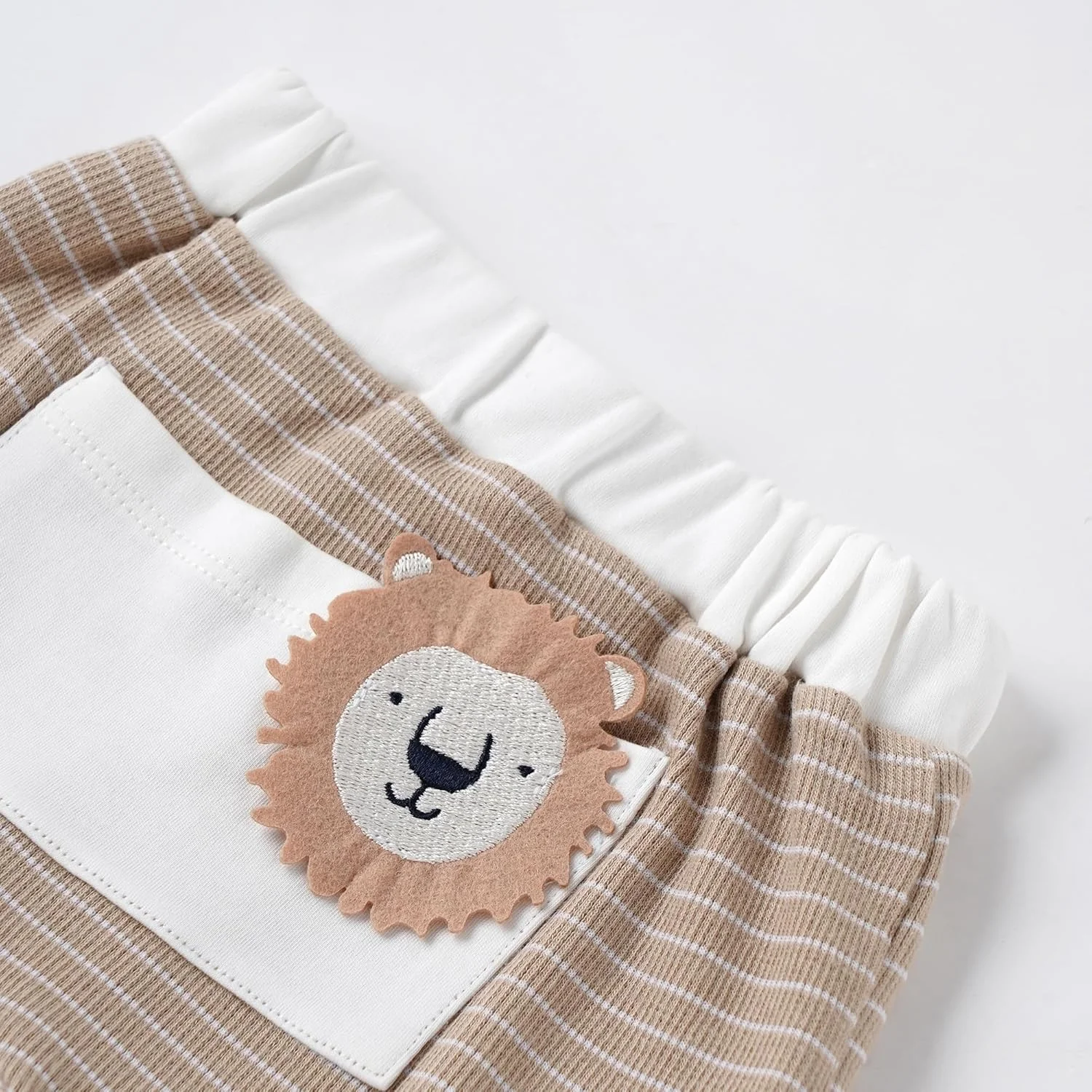 شورت پسرانه نوزادی پوپیز | ترکیب پنبه نرم و تنفس پذیر | جیب شیک با گلدوزی تکه دوزی | کمر کشی راحت | سنین 3 تا 36 ماه