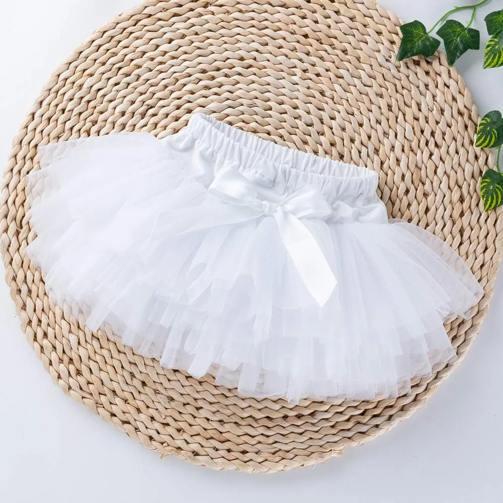 دامن توتو نرم دخترانه Anbaby، شلوار چین دار کودک، پوشش پوشک