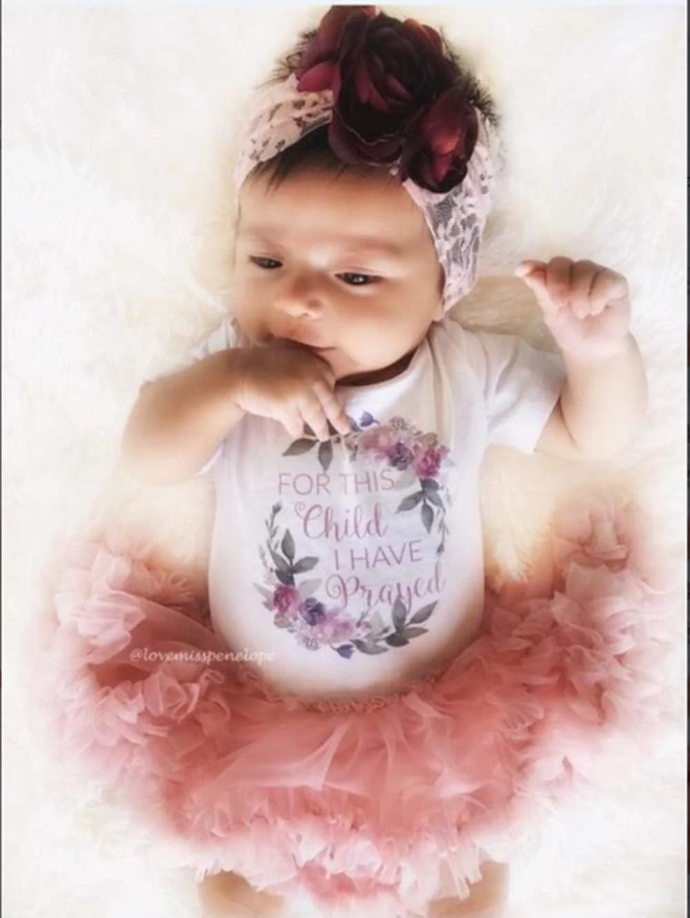 لباس نوزاد دخترانه، رامپر گلدار آستین کوتاه با تاپ طرح دار و دامن توتو 2 تکه، مناسب تابستان