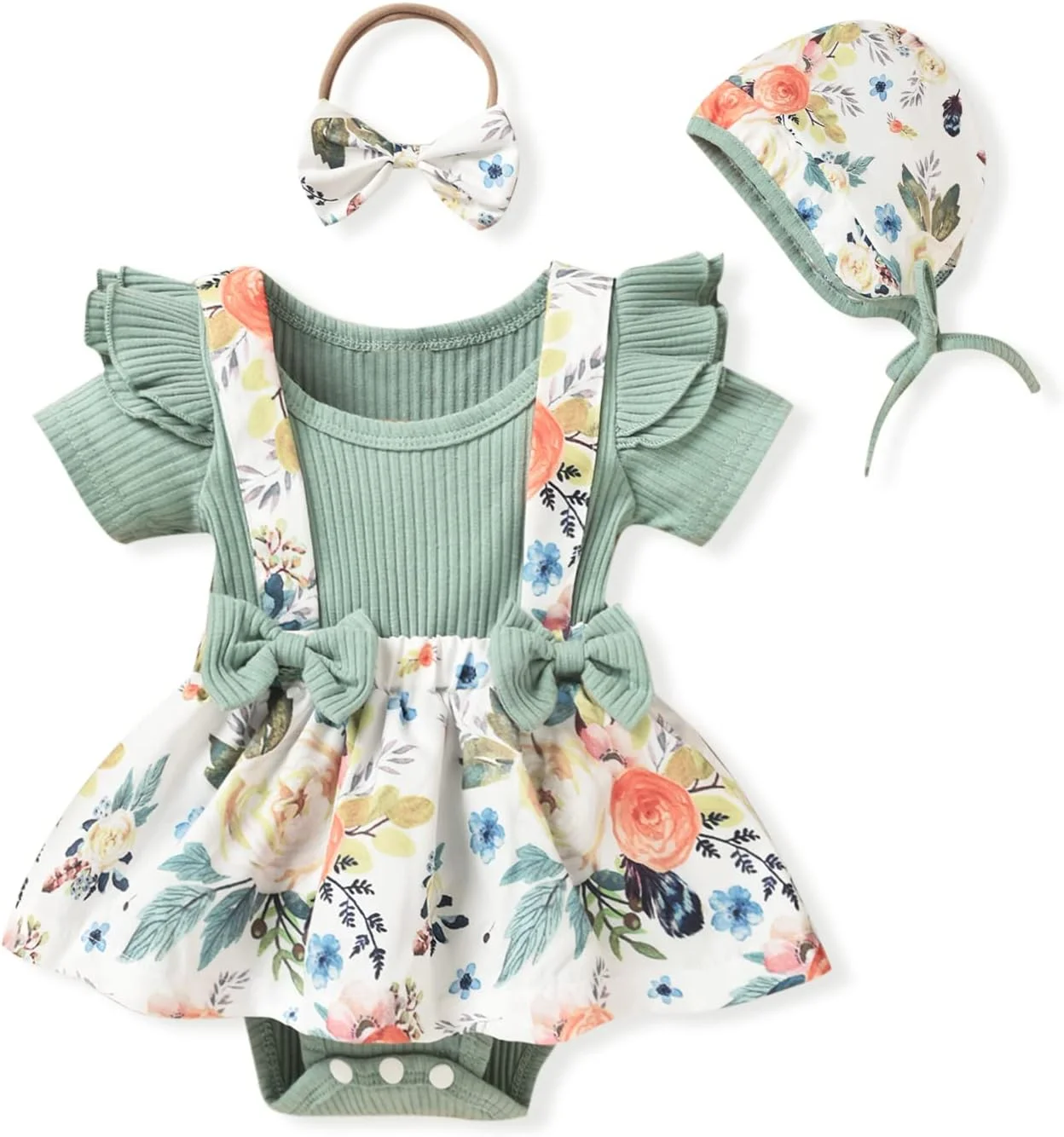 لباس سرهمی دخترانه نوزادی Unutiylo