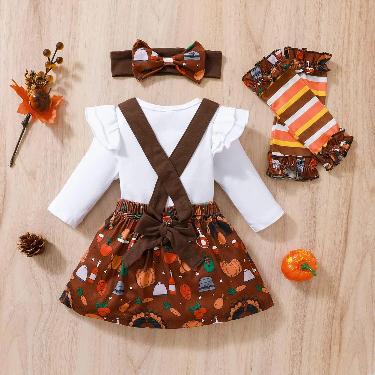 ست لباس نوزاد دخترانه شامل بادی، دامن توتو، ساق پا و هدبند خرگوشی ست لباس نوزاد دخترانه شامل بادی، دامن توتو، ساق پا و هدبند خرگوشی