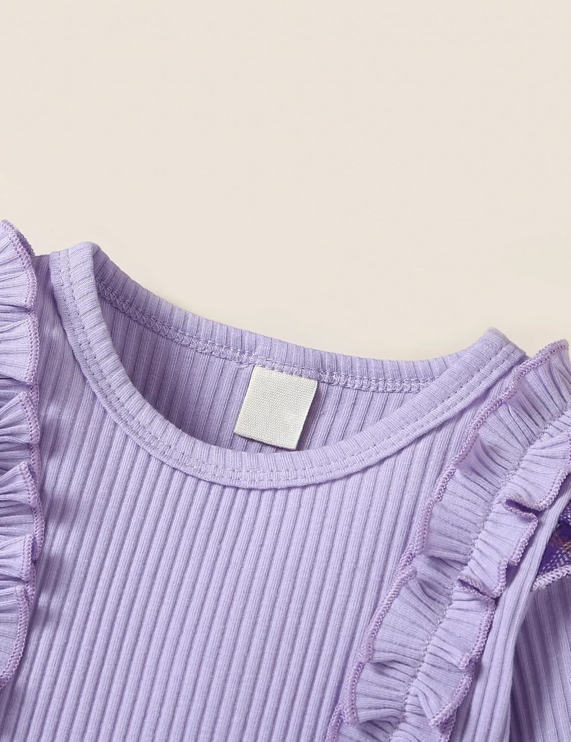 ست لباس دخترانه نوزادی Haokaini شامل دامن و بلوز آستین بلند طرح دار