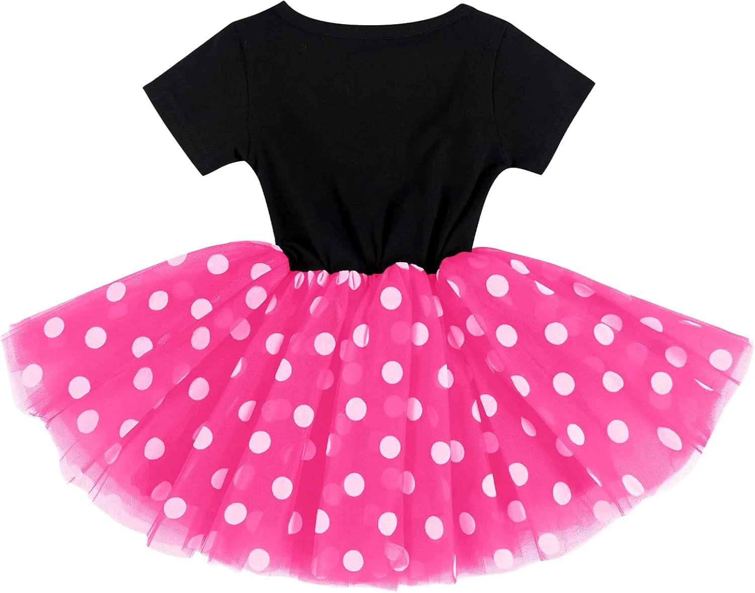 لباس تولد یک سالگی و دو سالگی دخترانه، پیراهن خال خالی به همراه تل و دامن توتو مناسب برای عکس یادگاری لباس تولد یک سالگی و دو سالگی دخترانه، پیراهن خال خالی به همراه تل و دامن توتو مناسب برای عکس یادگاری