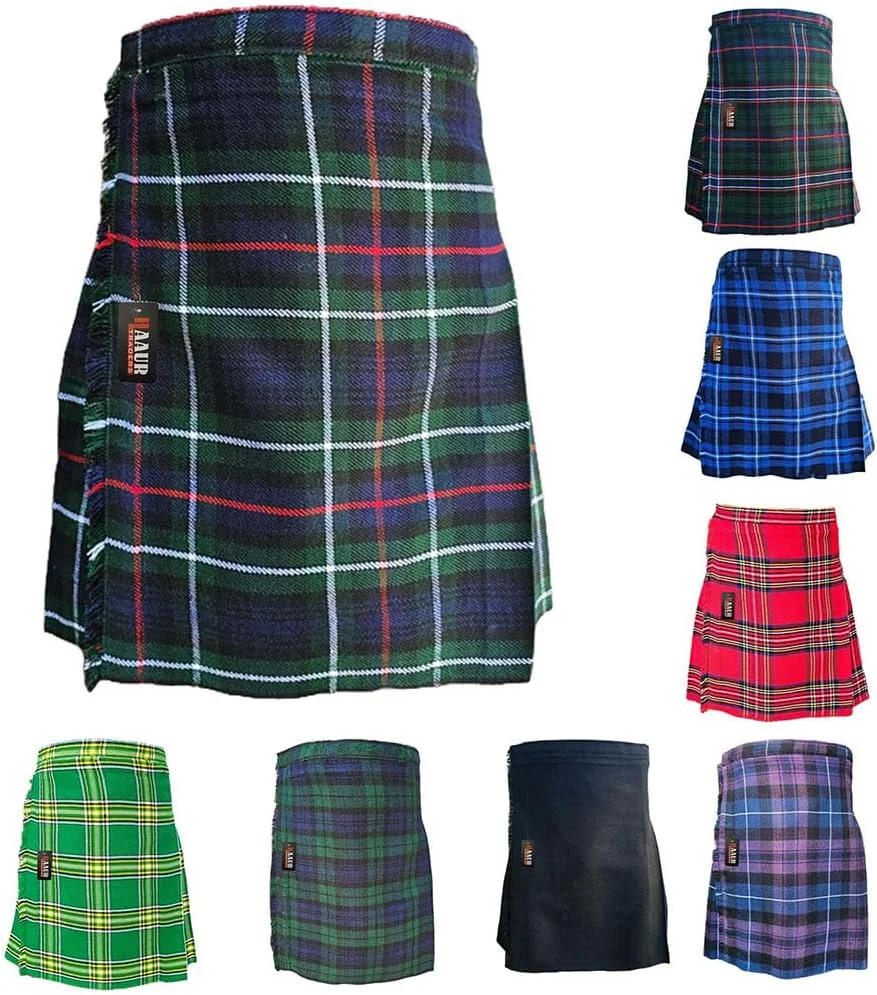 دامن اسکاتلندی بچه گانه برای پسران و دختران، 100% اکریلیک، طرح های هایلند سلطنتی استوارت و بلک واچ دامن اسکاتلندی بچه گانه برای پسران و دختران، 100% اکریلیک، طرح های هایلند سلطنتی استوارت و بلک واچ