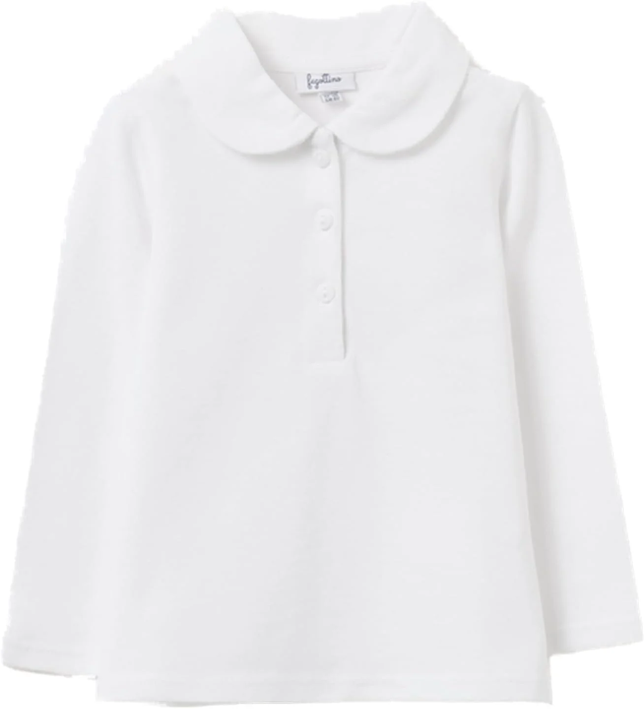 پولوشرت آستین بلند دخترانه OVS از پنبه ارگانیک