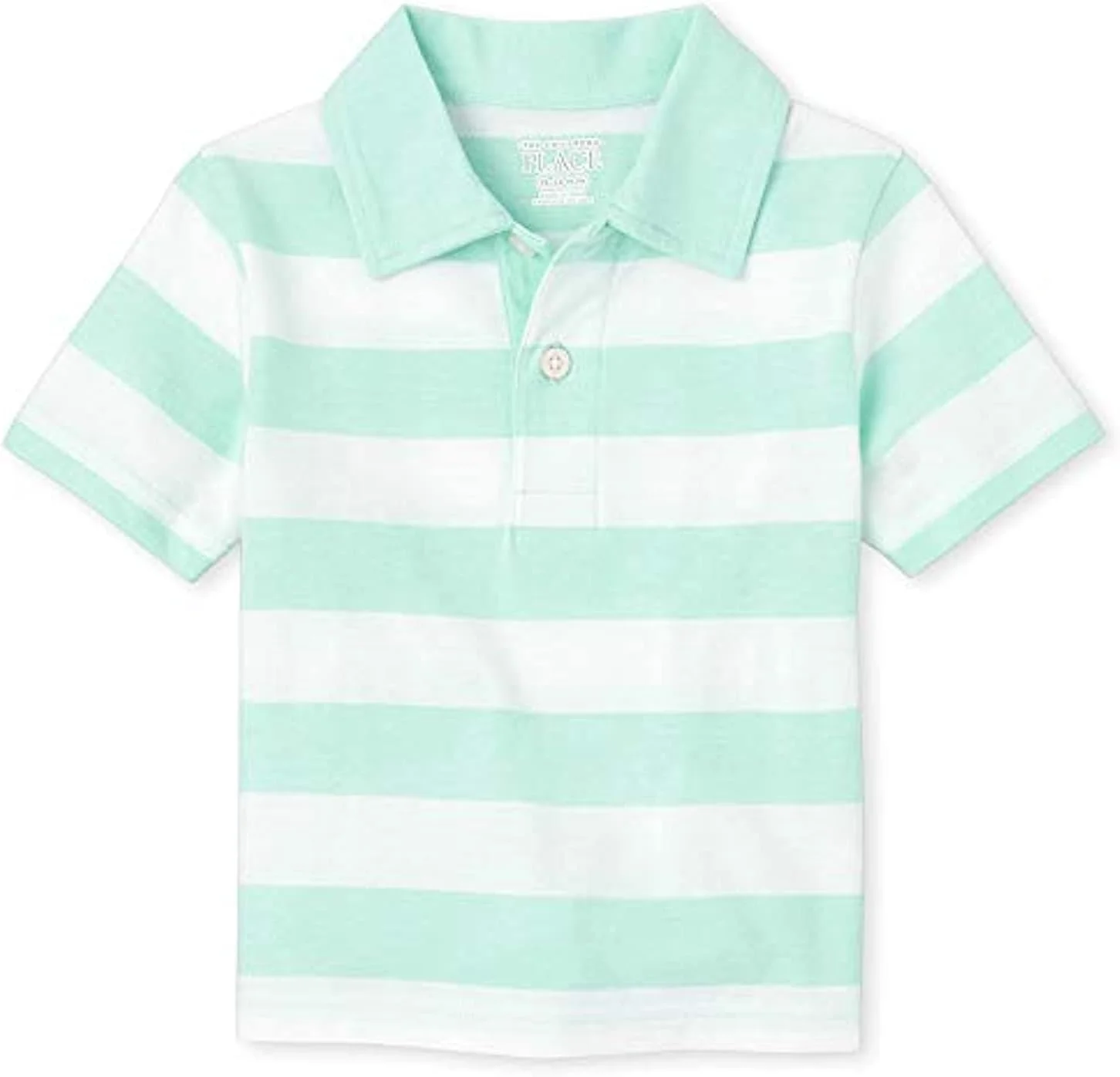 پیراهن آستین بلند دکمه دار پسرانه The Children's Place مدل 3420 (تک عددی)