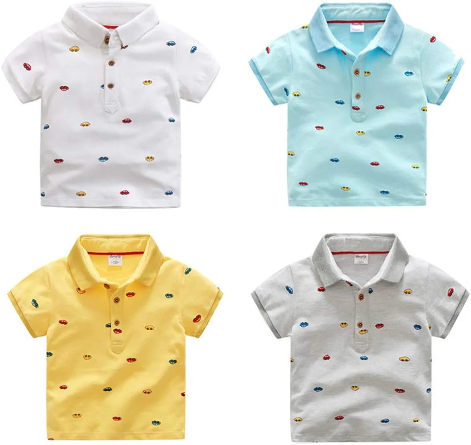 پولوشرت پسرانه مود کینگدام، طرح راه راه زیبا، مناسب تابستان