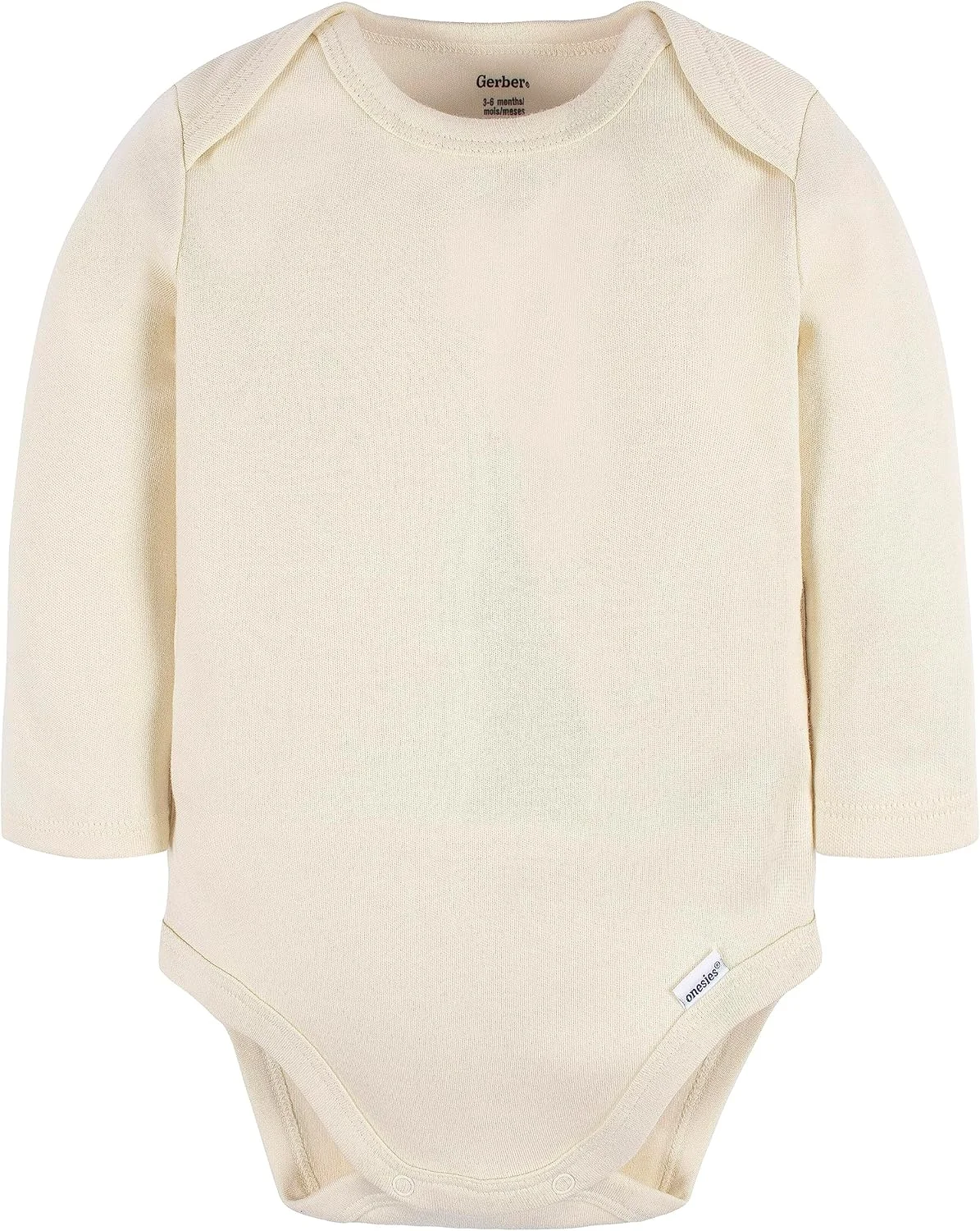 لباس زیر دکمه دار آستین بلند نوزادی و کودک نوپا، بسته 5 عددی