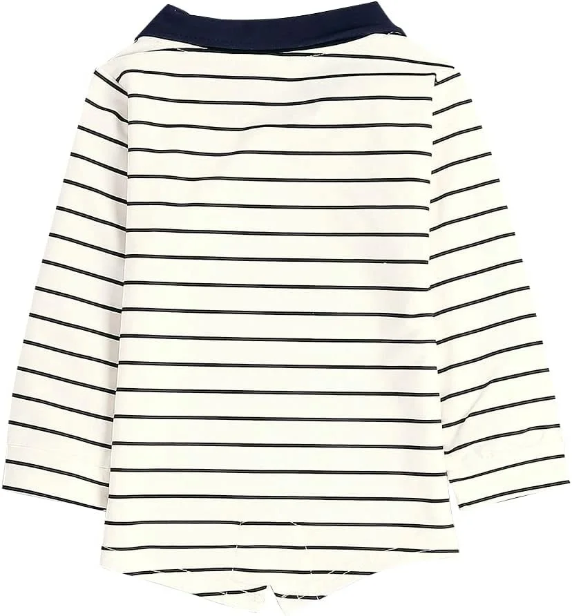 ست تیشرت آستین بلند راه راه و شلوار پسرانه هاپ اسکاچ، جنس پنبه و پلیاستر، رنگ سرمهای، مناسب برای سنین 12 تا 24 ماه (Yah-3064156) ست تیشرت آستین بلند راه راه و شلوار پسرانه هاپ اسکاچ، جنس پنبه و پلیاستر، رنگ سرمهای، مناسب برای سنین 12 تا 24 ماه (Yah-3064156)