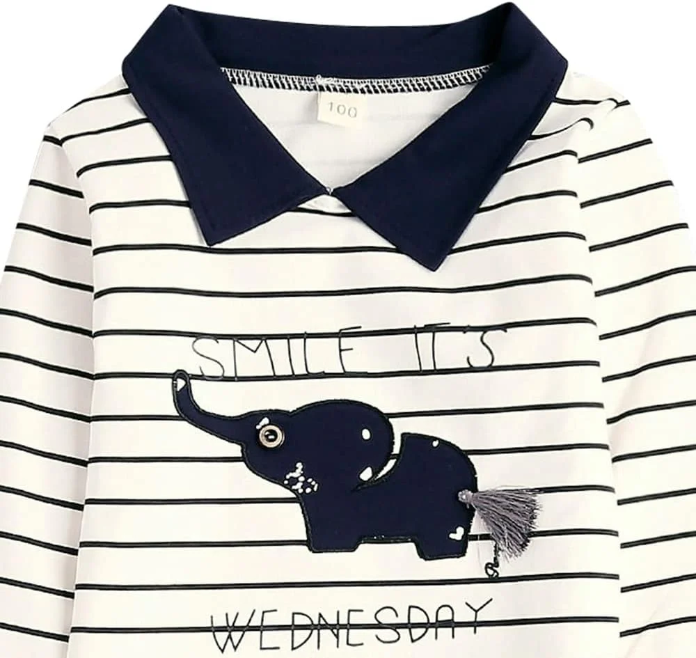 ست تیشرت آستین بلند راه راه و شلوار پسرانه هاپ اسکاچ، جنس پنبه و پلیاستر، رنگ سرمهای، مناسب برای سنین 12 تا 24 ماه (Yah-3064156) ست تیشرت آستین بلند راه راه و شلوار پسرانه هاپ اسکاچ، جنس پنبه و پلیاستر، رنگ سرمهای، مناسب برای سنین 12 تا 24 ماه (Yah-3064156)