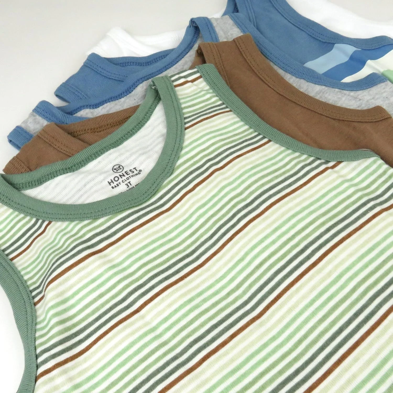 تی شرت آستین بلند چندتایی کودک، نوپا، پسرانه و دخترانه 100% پنبه ارگانیک