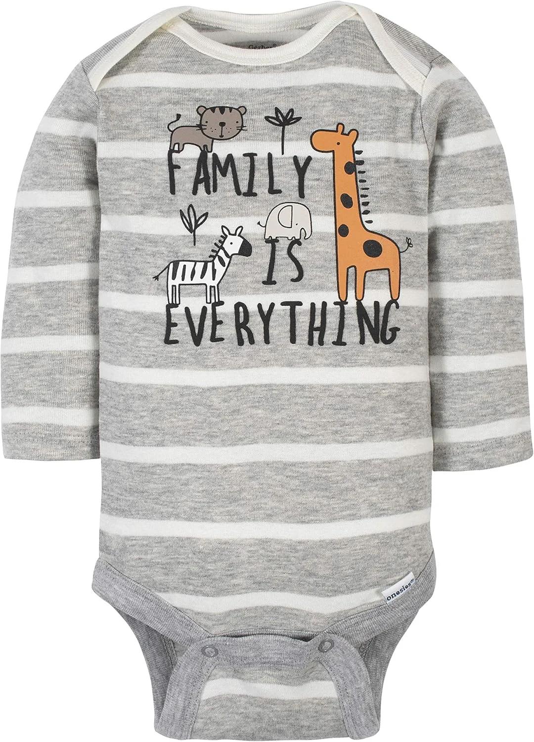 ست تی شرت نوزادی پسرانه Gerber، طرح ببر سبز