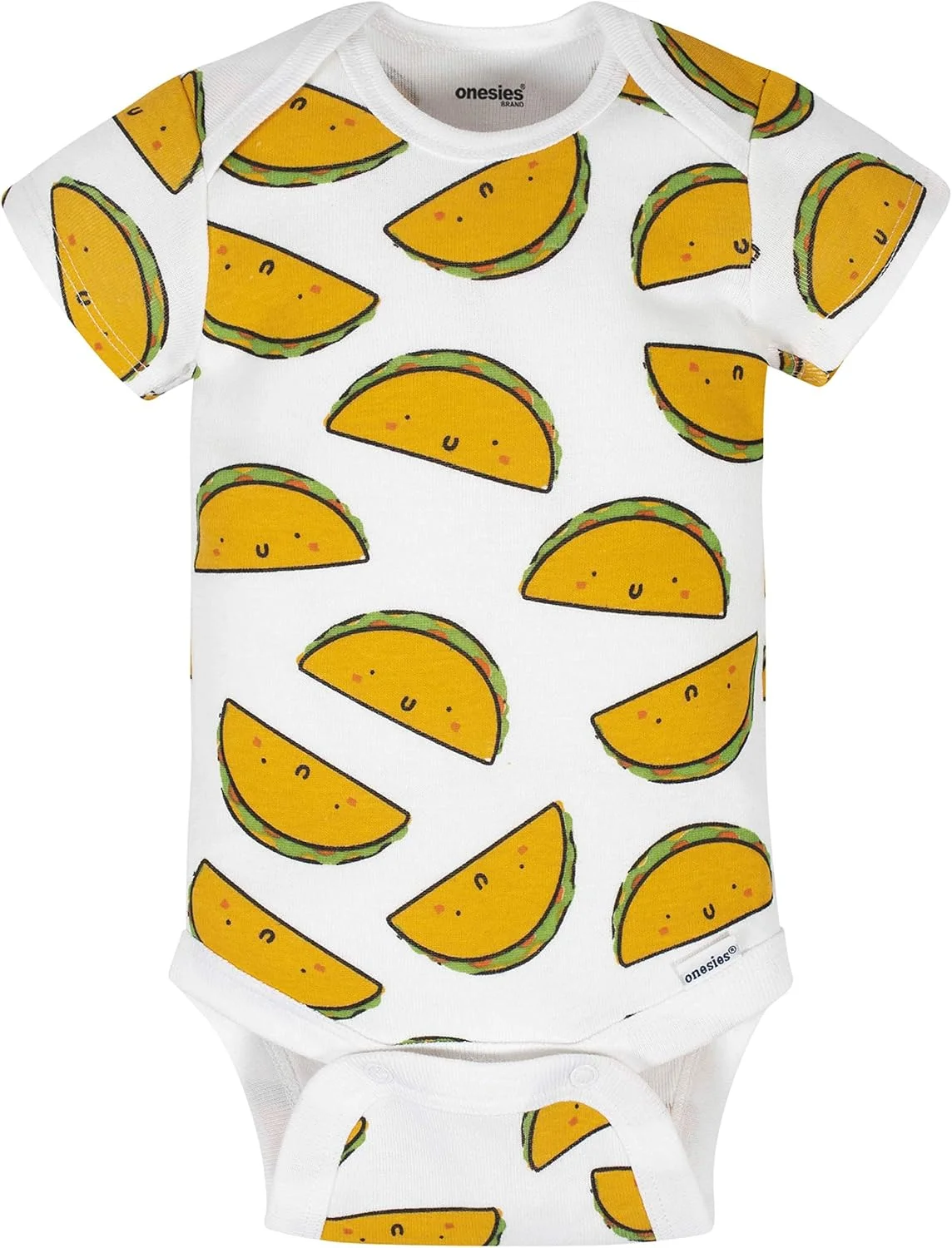 لباس زیر دکمه دار آستین کوتاه نوزادی پسرانه، بسته 8 عددی