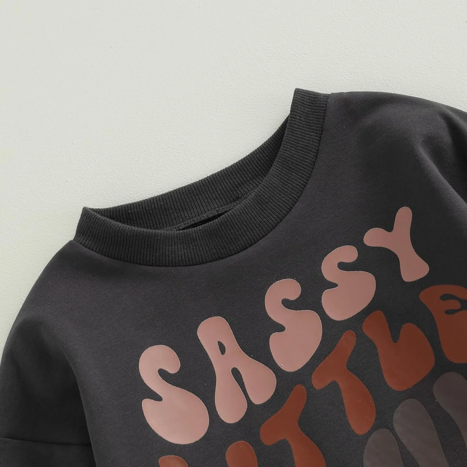 لباس نوزادی دخترانه، بلوز و رامپر آستین بلند طرح روح کوچک با نمک، لباس های پاییزی