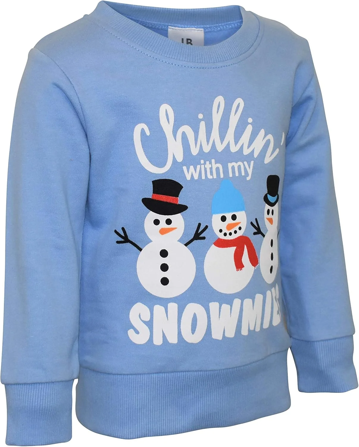 پلیور کریسمس پسرانه طرح آدم برفی