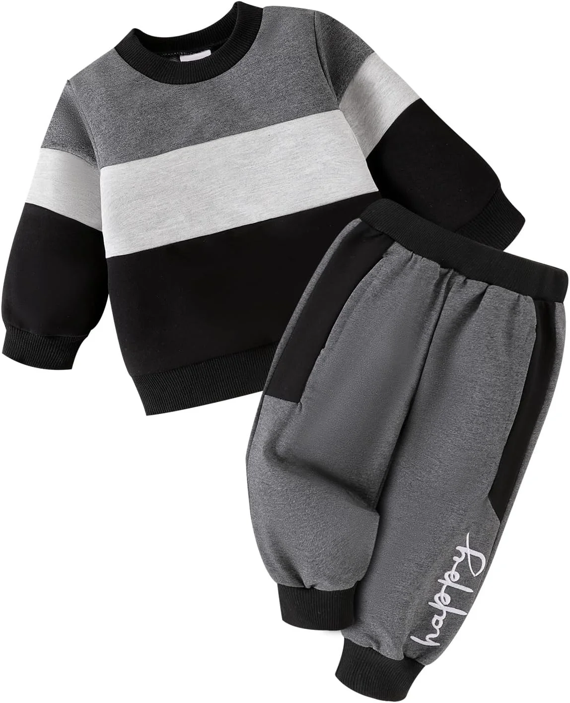 ست لباس پسرانه نوزادی، لباس های آستین بلند پاییزی، لباس های زمستانی، بلوز و شلوار 2 تکه