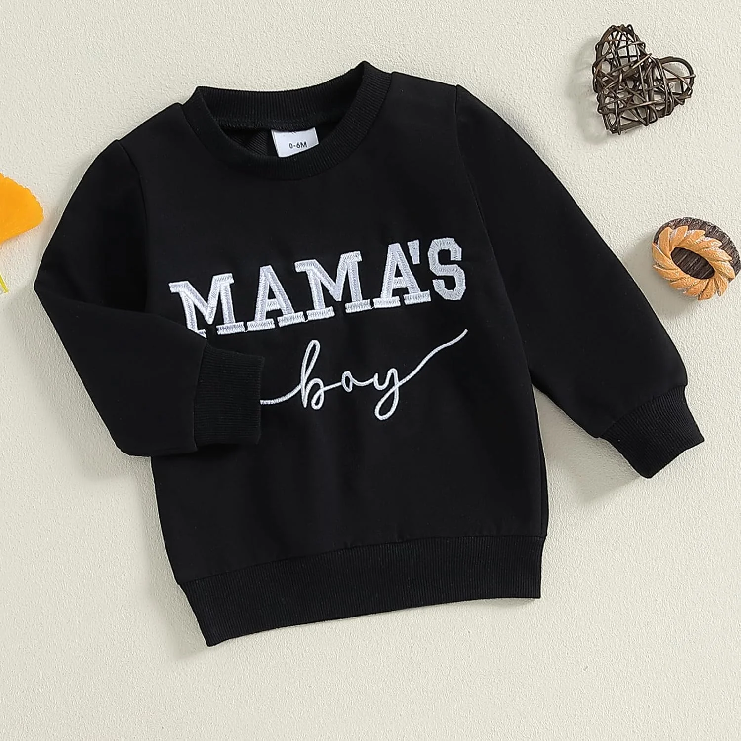 بلوزهای پسرانه گلدوزی شده با حروف، یقه گرد، آستین بلند، لباس های پاییزه غیر رسمی بلوزهای پسرانه گلدوزی شده با حروف، یقه گرد، آستین بلند، لباس های پاییزه غیر رسمی