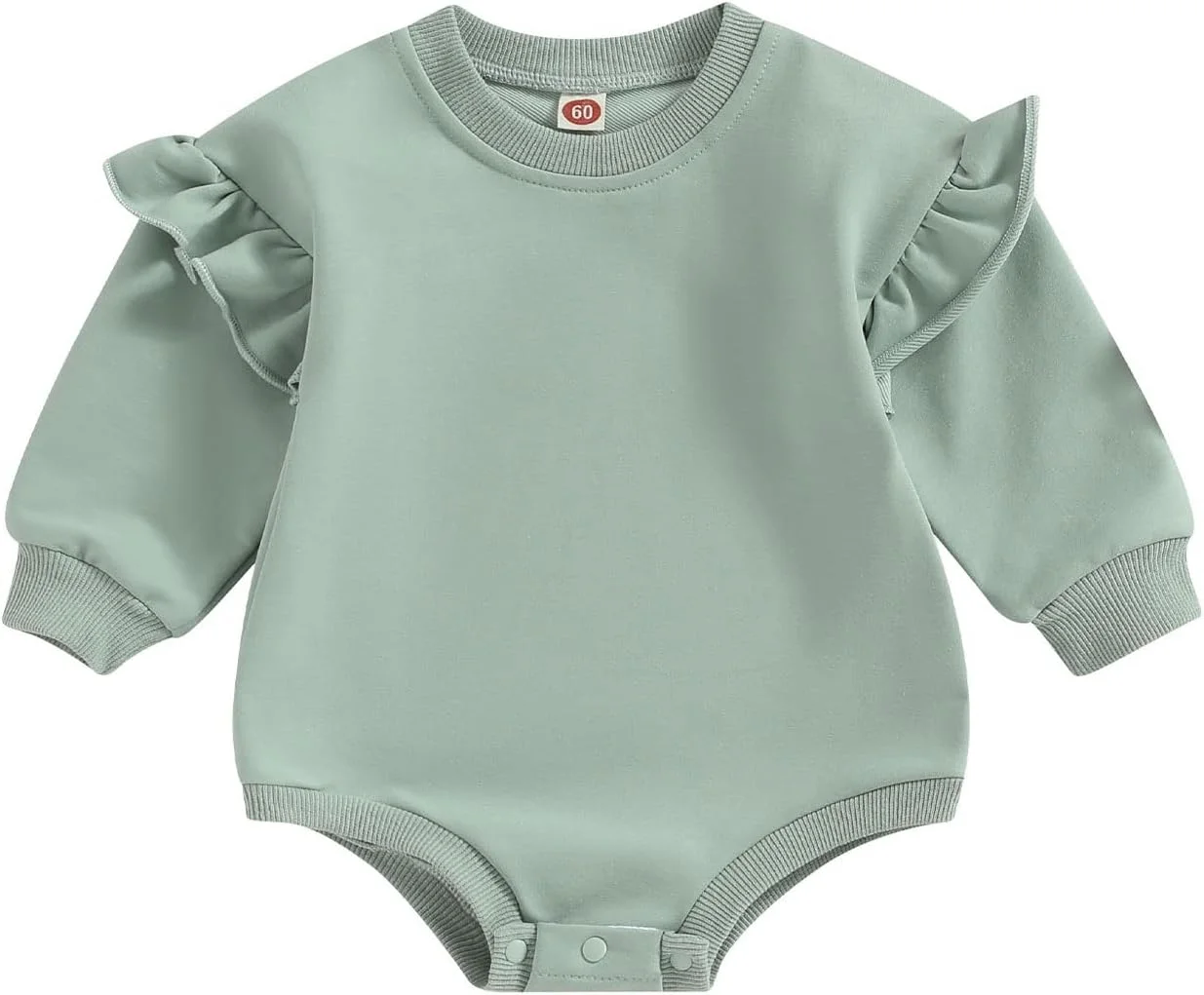 لباس های نوزادی دخترانه YOKJZJD، رامپر چین دار، بلوز آستین بلند، بادی، تی شرت، لباس های پاییزی