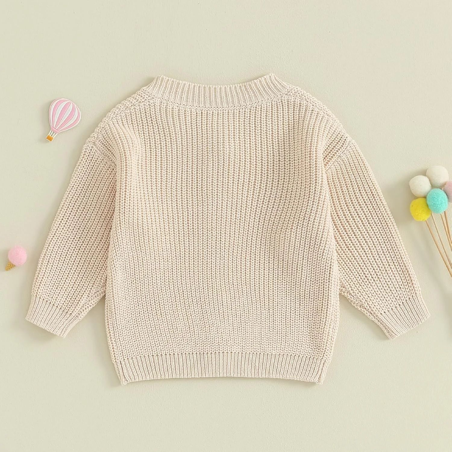 ژاکت بافتنی نوزادی پسرانه دخترانه، گرم و نرم، دکمه دار، مناسب فصل پاییز و زمستان ژاکت بافتنی نوزادی پسرانه دخترانه، گرم و نرم، دکمه دار، مناسب فصل پاییز و زمستان