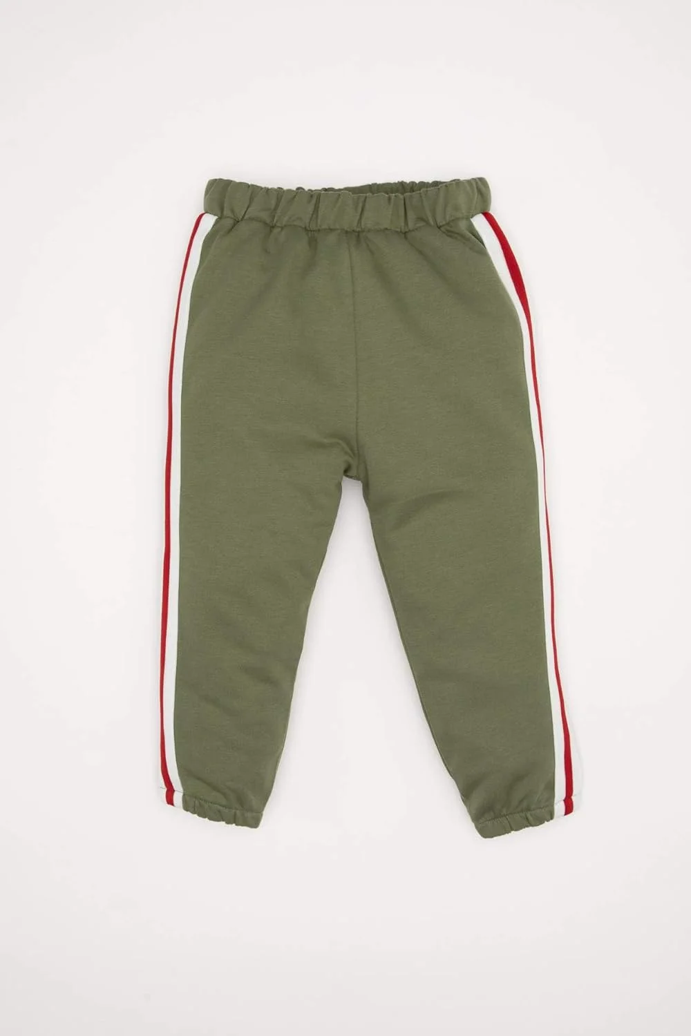 ست لباس خواب پسرانه نوزادی دفاکتو، یقه گرد آستین بلند، شامل بلوز پنبه‌ای و شلوار بافتنی