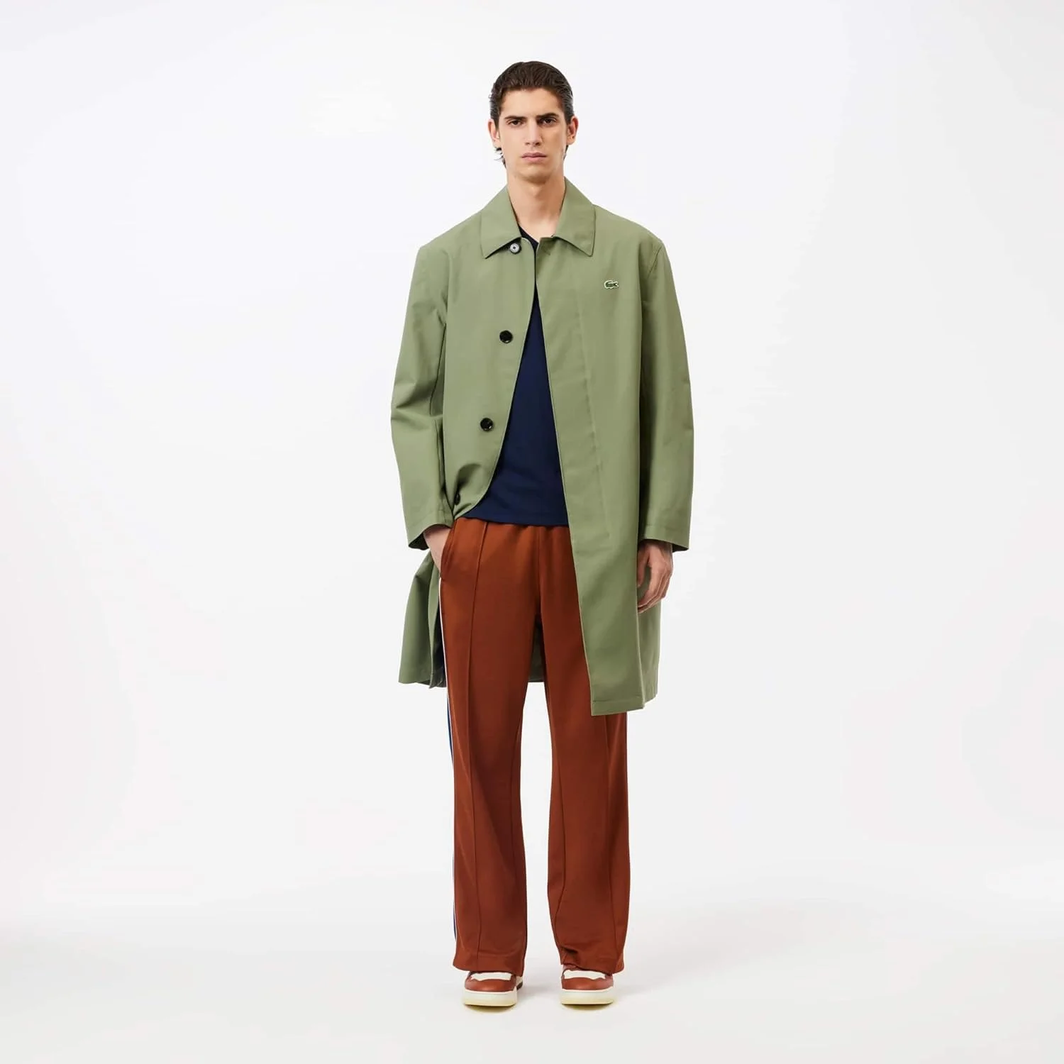 تی شرت مردانه کلاسیک لاکوست مدل TH6710