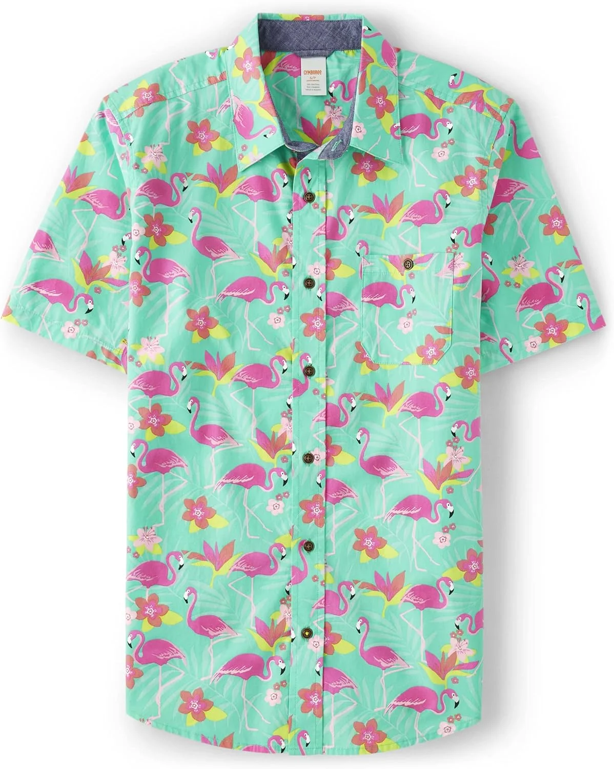 پیراهن آستین کوتاه دکمه دار ست خانواده Gymboree (بسته 1 عددی) پیراهن آستین کوتاه دکمه دار ست خانواده Gymboree (بسته 1 عددی)