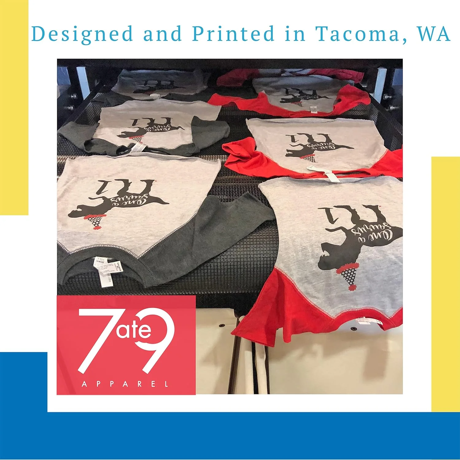 ست تیشرتهای کریسمس خانوادگی با طرح کوسه بابا نوئل - تیشرت خاکستری ست تیشرتهای کریسمس خانوادگی با طرح کوسه بابا نوئل - تیشرت خاکستری