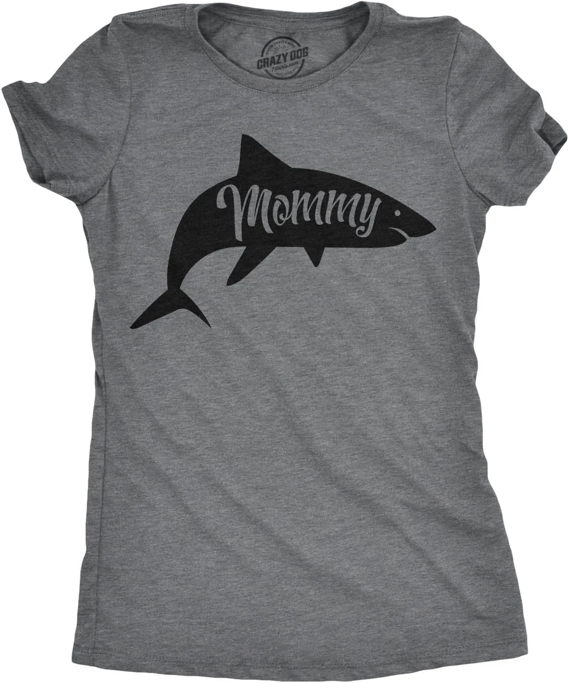 تی شرت زنانه طرح سگ دیوانه