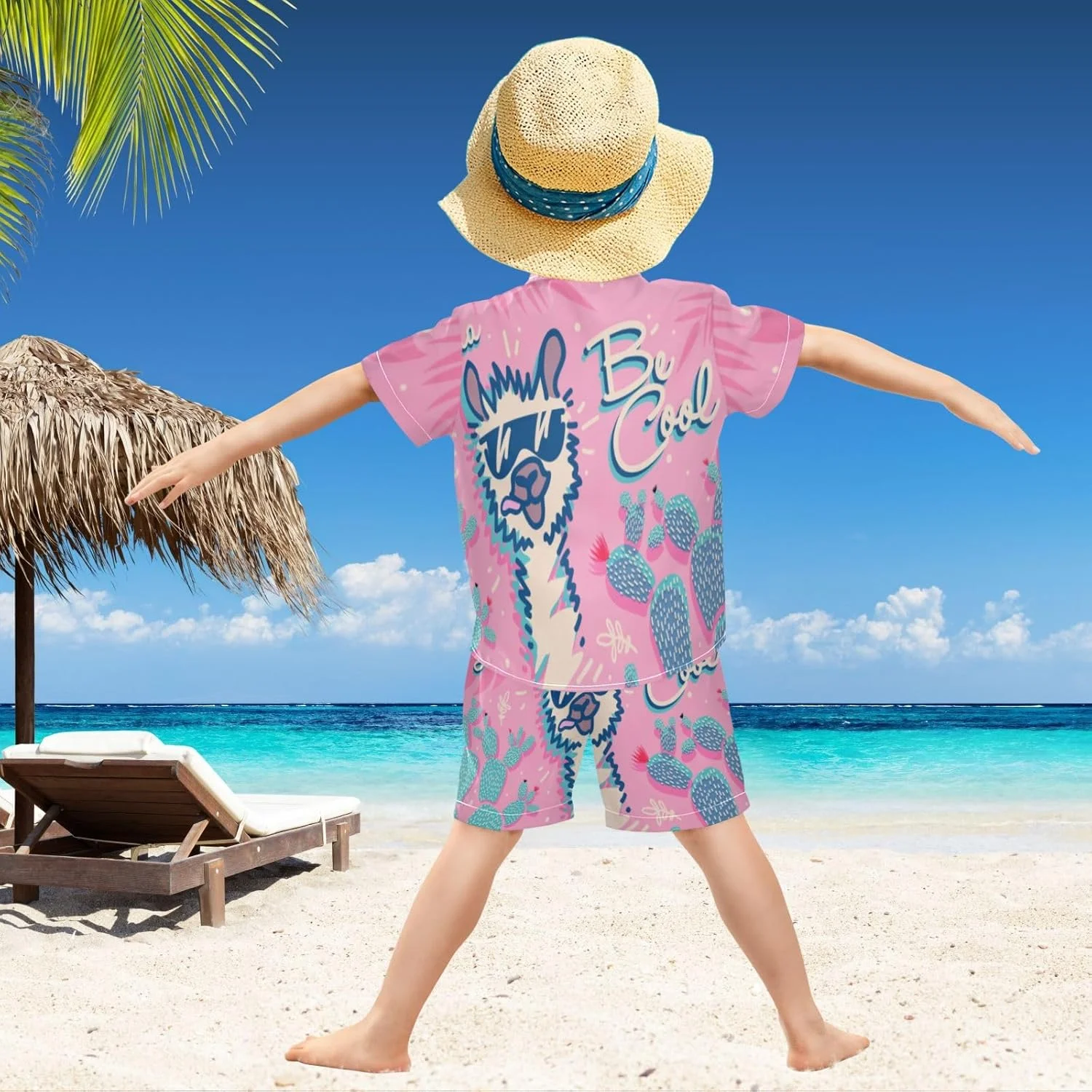 ست تی‌شرت و شلوارک پسرانه ویساسانی، طرح گل، مناسب فصل تابستان، سایز 3 تا 10 سال