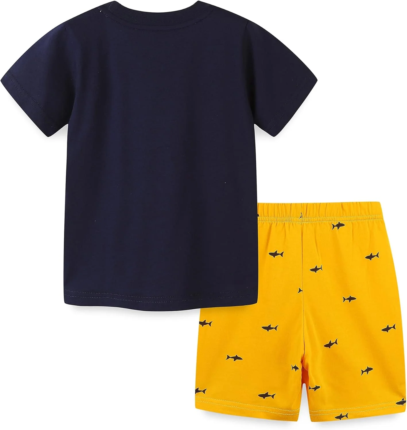 ست تیشرت آستین کوتاه نخی و شلوارک پسرانه کودک ست تیشرت آستین کوتاه نخی و شلوارک پسرانه کودک