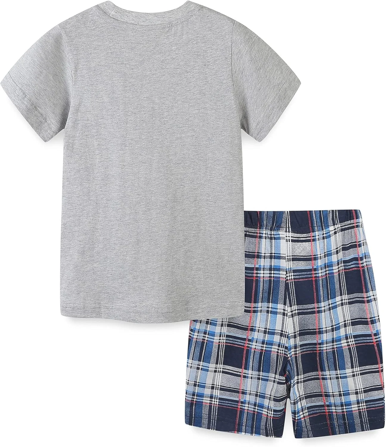 ست تی‌شرت آستین کوتاه و شلوارک نخی تابستانی پسرانه Funnymore