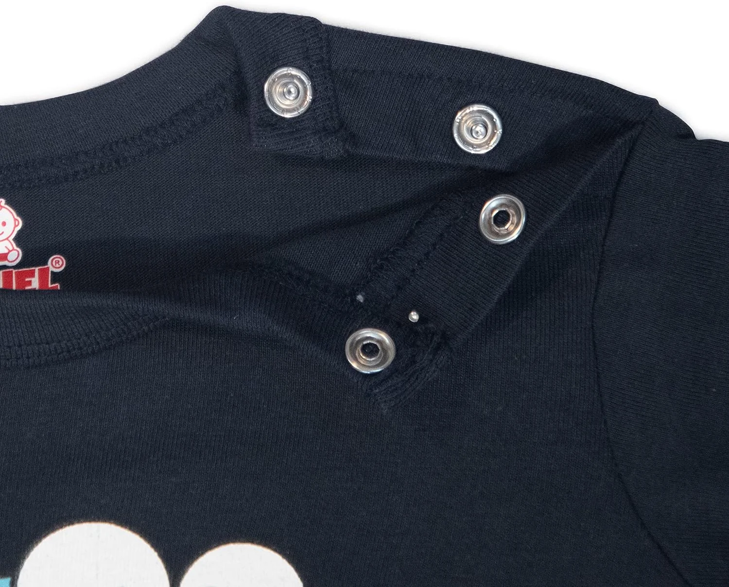 ست لباس پنبه ای پایه ای واقعی برای پسران و دختران - ست لباس های اسپرت آستین بلند و شلوار - (3-4 سال_کوسه بچه)