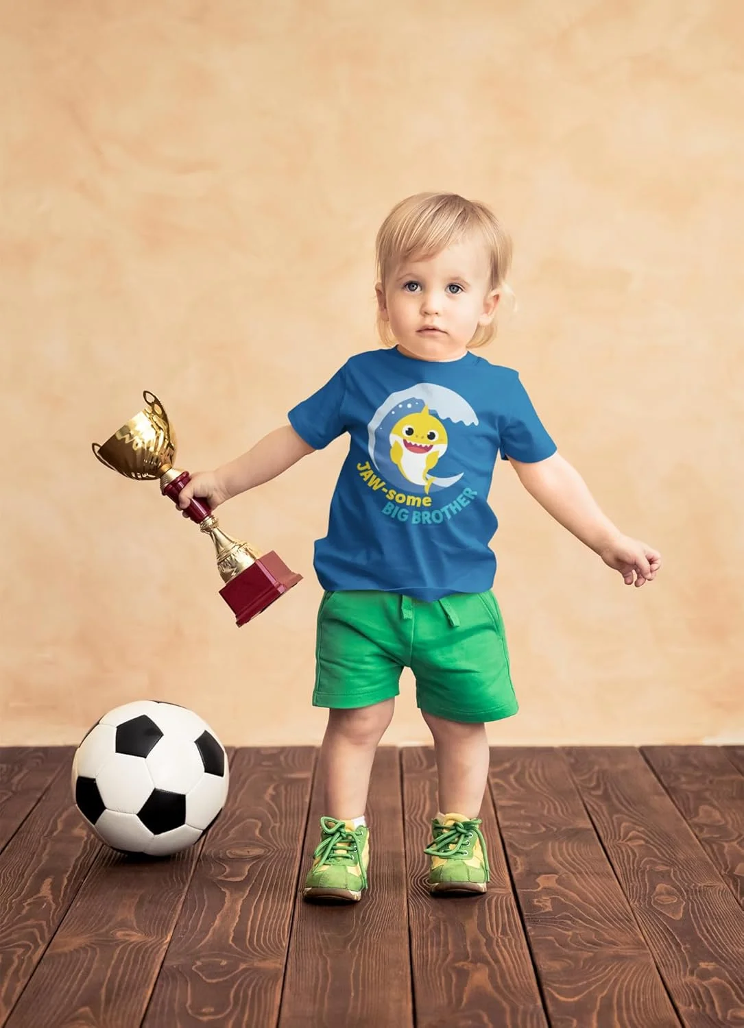 تی شرت برادر بزرگ کوسه کودک
